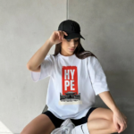 Hype Statement Oversized/Regular Unisex Tee