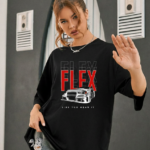 Flex Graphic Oversized/Regular Unisex Tee